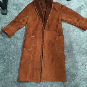 Ann Klein Western Style Duster/Trench Coat